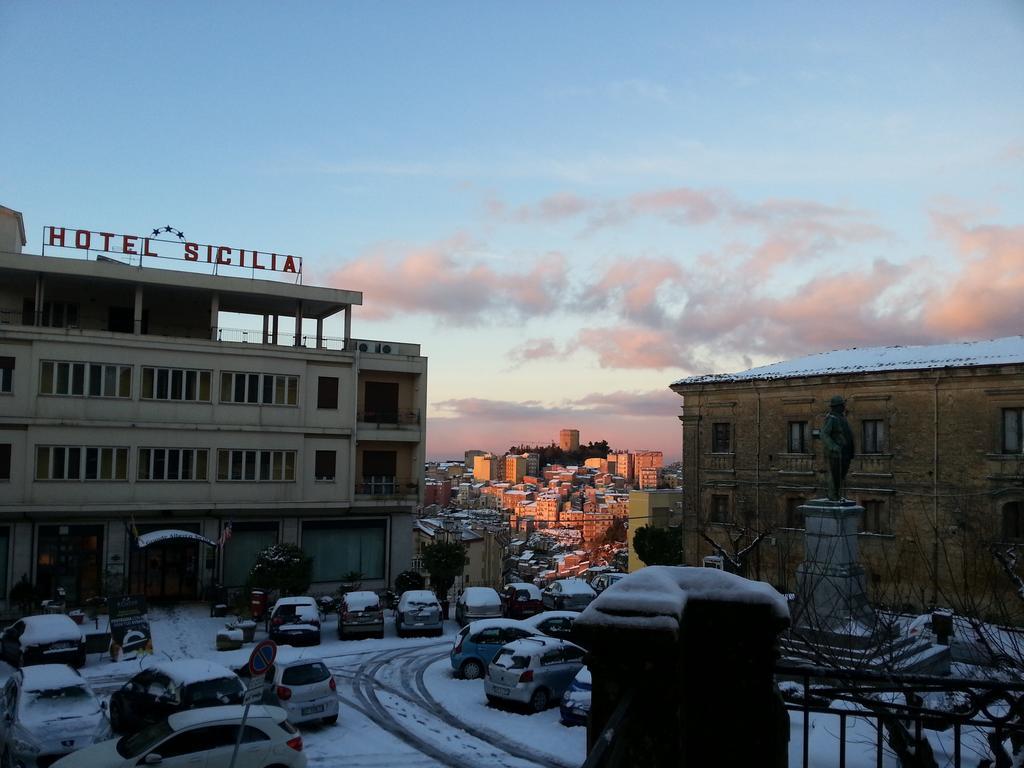 Hotel Sicilia Enna Exterior foto